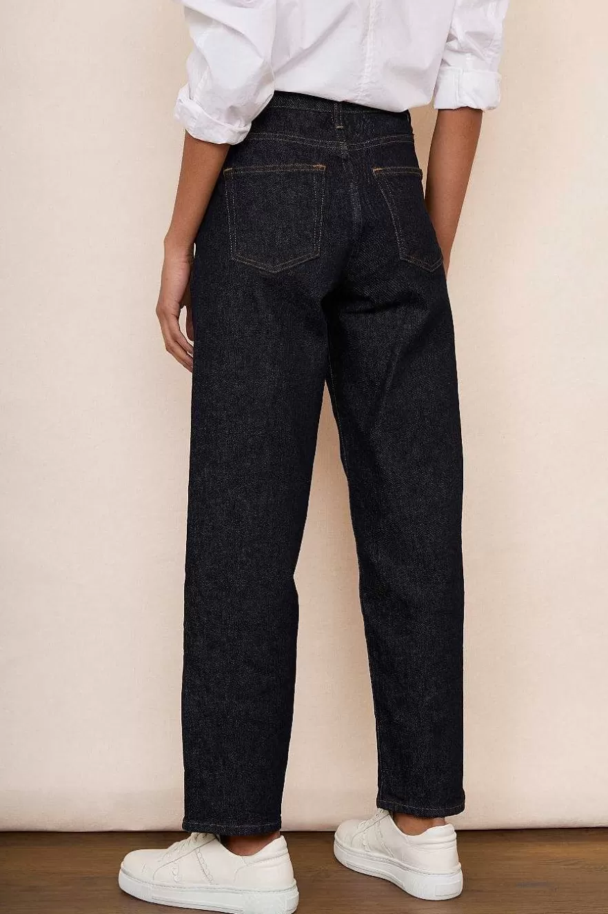 WYSE London Longer Lengths-Daisy Girlfriend Jean - Indigo