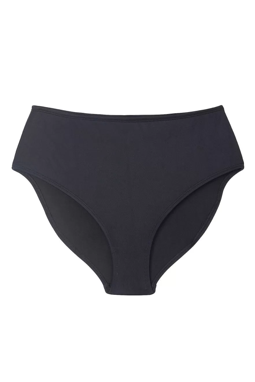 WYSE London Swimwear-Fleury Bikini Bottom - Black